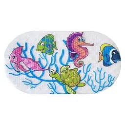 Коврик для ванны на присосках "Морской конек" Mega Zayka MGZ-0900(Sea Horse) 35х65 см