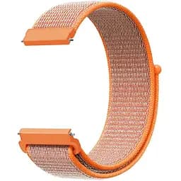 Ремінець BeWatch нейлоновий липучка для Xiaomi Amazfit Bip Помаранчевий (1011307)