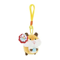 Мягкая игрушка-брелок "Хомячок" Plush and Co PLC25003-4, 8х5х11 см