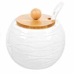 Цукорниця Lefard з бамбуковою кришкою, 500 мл (944-066)