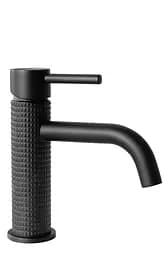 Смеситель для умывальника Rea Gusto One black mat черный низкий REA-B1654 Черный матовый