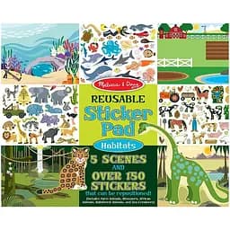 Набір наліпок Melissa & Doug Місця існування тварин багаторазові (MD14196)