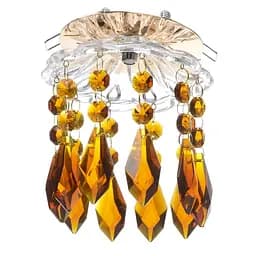 Світильник точковий Brille декоративний HDL-G124 GOLD+brown 162275