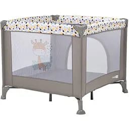 Манеж для ребенка FreeON Square Жираф, grey