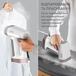 Відпарювач компактний Tefal Pure Force 2в1, 1800Вт, 180мл, постійна пара - 35гр, керамічна підошва teh0016293 - мініатюра 5