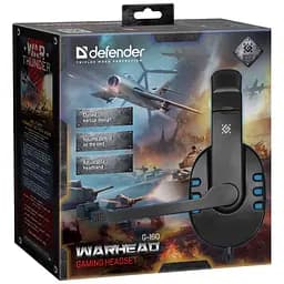 Навушники Defender Warhead G-160 Black-Blue (64118) - мініатюра 3