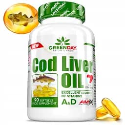 Капсулы Amix GreenDay Cod Liver Oil 90 софт гель