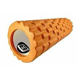 Масажний ролер EasyFit Grid Roller Mini 30 см помаранчевий (EF-2017-OR)