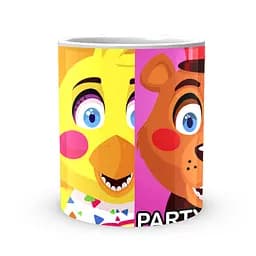 Кружка GeekLand Five Nights At Freddys П'ять ночей із Фредді Мультяшні голови FN.02.392 - мініатюра 2