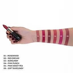 Губна помада Kodi Professional Velour відтінок Soft Burgundy 3.5 г - мініатюра 3
