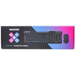 Комплект Maxxter KMS-CM-02-UA USB Black (KMS-CM-02-UA) - мініатюра 5
