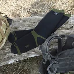 Шкарпетки водонепроникні Dexshell Trekking, р-р L, з зеленою смужкою - мініатюра 7