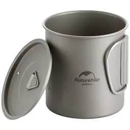 Кружка титанова Naturehike NH20CJ005 з ручкою 300 мл