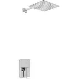 Душова система Kohlman Nexen 25 chrome + BOX прихованого монтажу QW220UQ25, Хром