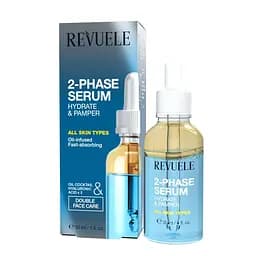 Двофазна сироватка для обличчя Зволоження та живлення REV 2-Phase Serum Revuele 30 мл