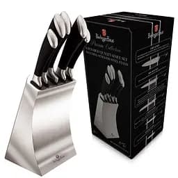Набір ножів Berlinger Haus Stainless steel, 6 предметів, сріблястий з чорним (BH 2139) - мініатюра 2