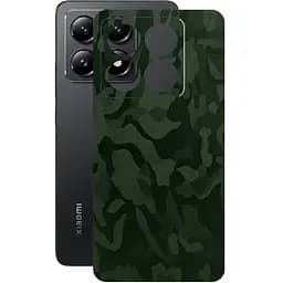 Захисна плівка StatusSKIN для Xiaomi 14T Корпус Вініл Камуфляж зелений