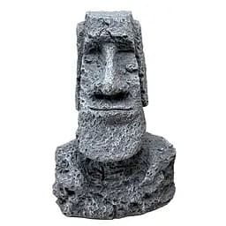 Декорація Hobby Moai Ora 1 12,5×11,5×17,5 см - статуя Моаї з укриттям для акваріума і тераріуму (41716) - мініатюра 4