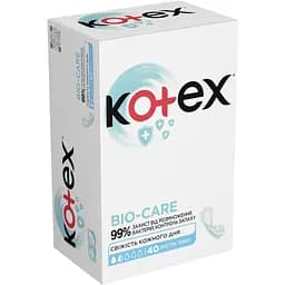 Прокладки ежедневные Kotex BioCare гигиенические 40шт/уп.