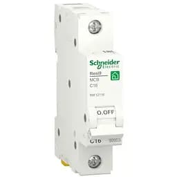 Автоматичний вимикач Schneider Electric RESI9 6kA 1P 16A C (R9F12116)