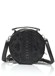Жіноча кругла сумка Sambag 20х20х10 см 000195640