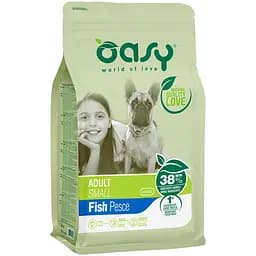 Сухий корм для собак Oasy Lifestage Adult Small з рибою 1 кг