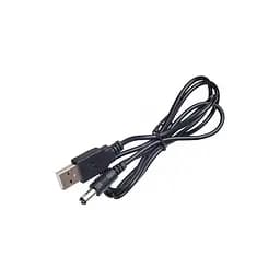 Кабель питания Atcom USB(AM) - 3,5DC, 2A, 1м, черный (10035)