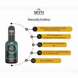 Лубрикант Skyn Naturally Endless на водній основі 80 мл - мініатюра 2