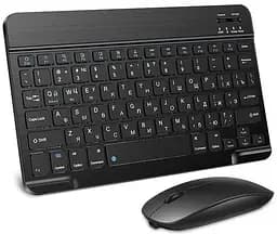 Комплект клавіатура з мишкою mouse&keyboard kit Чорний, бездротові ведмедики та клавіатура для ПК, ноутбука - мініатюра 2