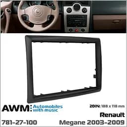 Перехідна рамка Renault Megane II AWM 781-27-100 - мініатюра 5