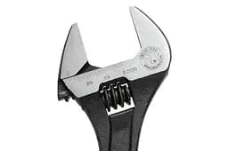 Ключ розвідний Intertool 200 мм (0-24 мм) фосфатований XT-0058 - мініатюра 2
