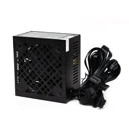 Блок живлення GTL 700 Вт, Black, 120 мм, 2xMolex / 3xSATA / 1x6+2-pin / 1x4+4-pin / 1x24-pin, захист SCP / OCP / OVP / UVP, пласкі чорні кабелі збільшеної довжини (GTL-700-120) - мініатюра 3