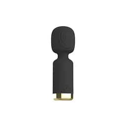 Вібратор мікрофон кліторальний чорний 10 режимів з USB для жінок