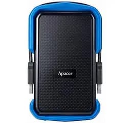 Зовнішній HDD накопичувач Apacer 1Tb AC631 Black-Blue USB (AP1TBAC631U-1) - мініатюра 2