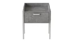 Тумба модульна Ferrum-decor Бетті 540x450x320 метал Білий ДСП Бетон 16 мм (FRD-102996)