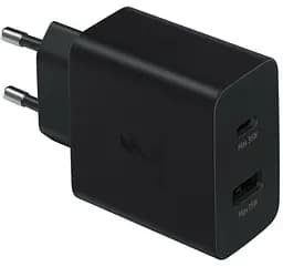 Зарядний пристрій Samsung 35 W Wall Charger Duo (EP-TA220NBEGRU) чорний