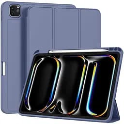 Чохол-книжка CDK для Apple iPad Pro 12.9" 4gen 2020 екокожа/силікон Smart Case cлот стилус(017899) lavender