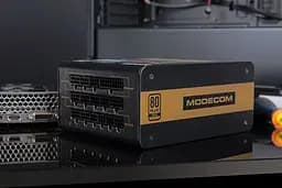 БЖ 850W Modecom VOLCANO 850 GOLD, 120mm, MODULAR, 80+ Gold, Retail Box (ZAS-MC92-SM-850-ATX-VOLCA) - мініатюра 2