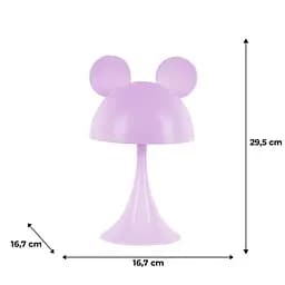 Світильник-нічник Kite  LED з акумулятором Simple Mouse фіолетовий (K25-317-2-5) - мініатюра 5