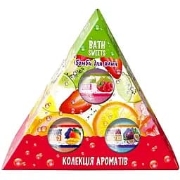 Набір для ванн AquaShine Bath Sweets Колекція ароматів 300 г