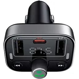 FM-трансмітер Baseus FM Launcher S-09 Pro Black (C10762200113-00) [102398] - мініатюра 6