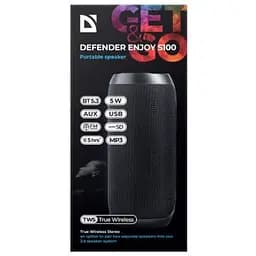 Акустична система Defender Enjoy S100 Bluetooth Black (65101) - мініатюра 6