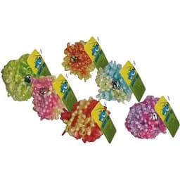 Іграшка для котів Croci Smart Flake пластівці з дзвіночком в асортименті силікон 1 шт.