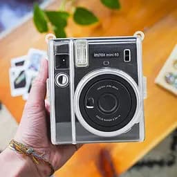 Чохол для фотоапарата Fujifilm Instax Mini 40 Прозорий - мініатюра 8