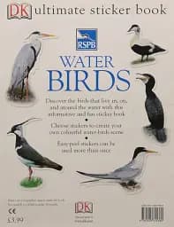 RSPB Water Birds. Ultimate Sticker Book