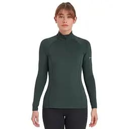 Термокофта Montane Female Dart XT Zip Neck Deep Forest XS (1004-FDXZNDFOA16) - мініатюра 2