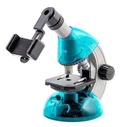 Мікроскоп Sigeta MIXI 40x-640x BLUE (з адаптером для смартфона) - мініатюра 4