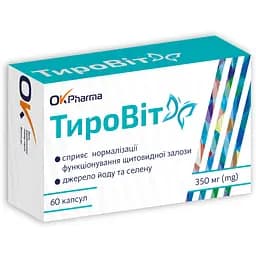 ТироВіт OK Pharma для щитовидної залози капсули №60