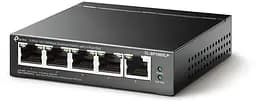 Комутатор TL-SF1005LP 5x1FE (4xPoE), 41Вт, Некерований TP-Link teh0018151 - мініатюра 3