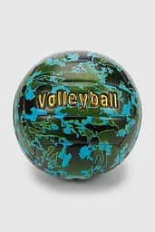 Волейбольный мяч с принтом MEIDA M500-14 мяч для игр и тренировок материал ТПУ 5 размер Голубой с золотом